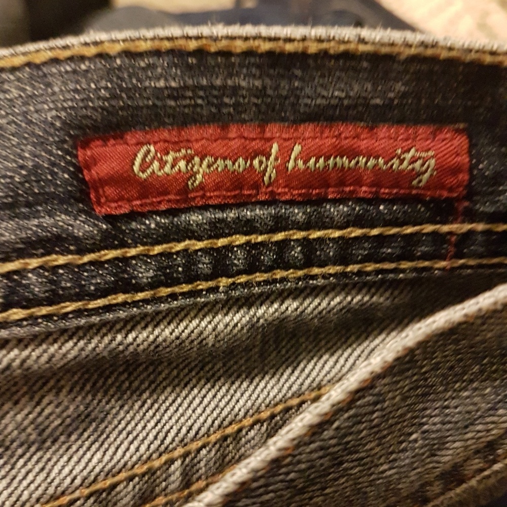 CITIZENS OF HUMANITY LOW WAIST FLAIR - Picture 2 of 7